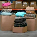 Clothing liquidation pallets