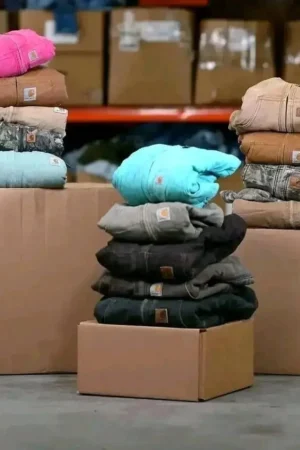 Clothing liquidation pallets