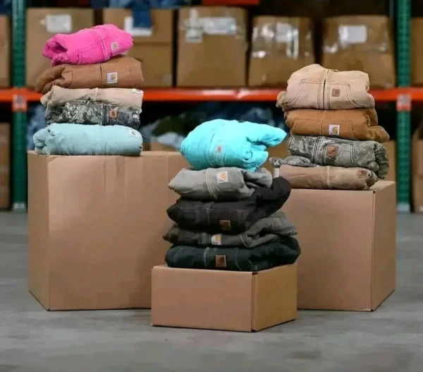 Clothing liquidation pallets