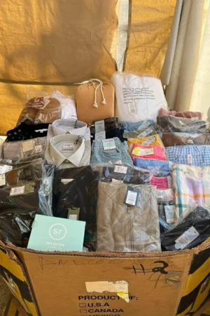 wholesale clothing pallets