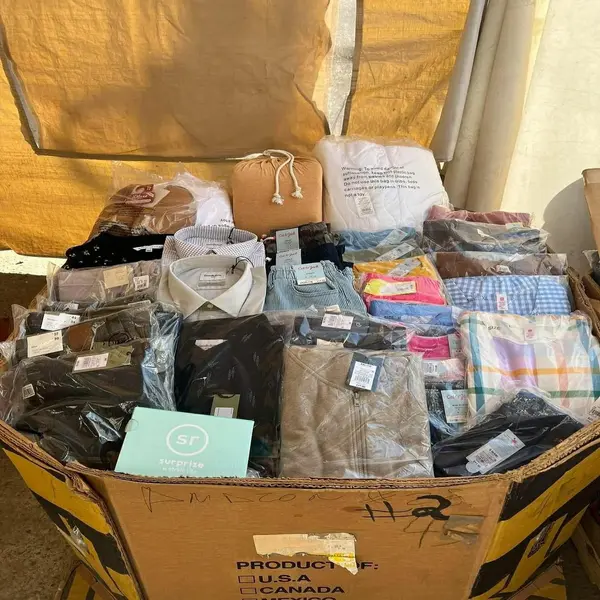 Pallets Of Clothes For Sale